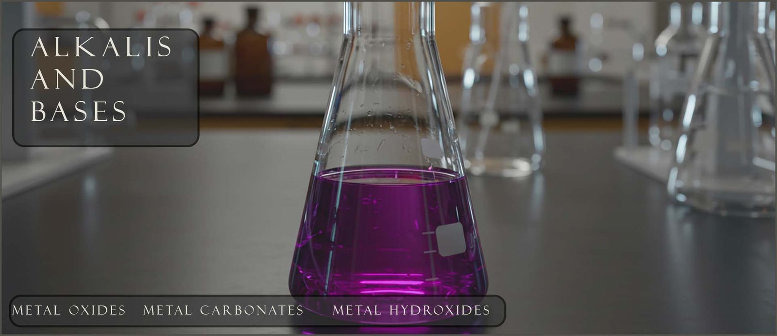 Header image alklais and bases